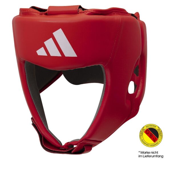adidas IBA Boxing Head Guard red L