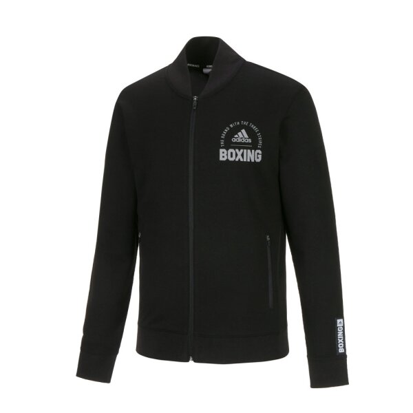 adidas BOXWEAR TRAD Bomber Style Lite Jacket black/grey S