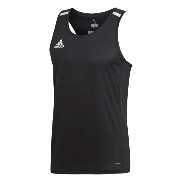 adidas T19 SINGLET M BLACK/WHITE