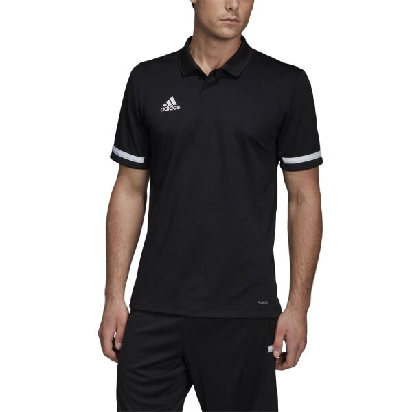 adidas T19 POLO M BLACK/WHITE