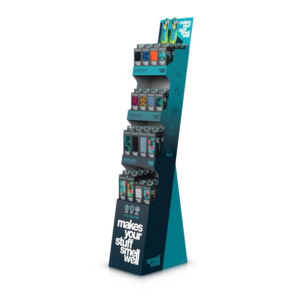SmellWell Floor Display Cardboard Sport