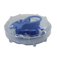 adidas Mouthguard OPRO Gen4 Silver-Edition blue