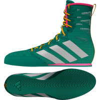 adidas BOX HOG 4 green/orange/pink 8.5