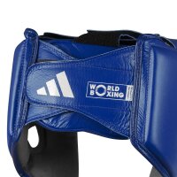 adidas World Boxing Head Guard blue