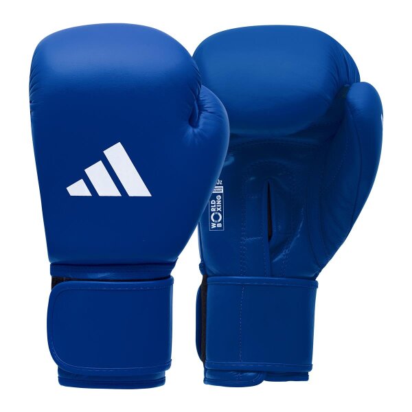 adidas World Boxing Gloves blue 12oz