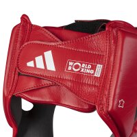 adidas World Boxing Head Guard red L