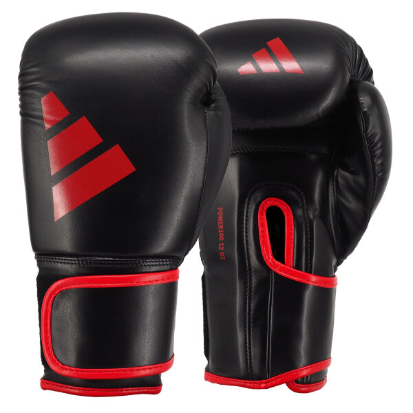 adidas Power 100 Training Gloves black/red