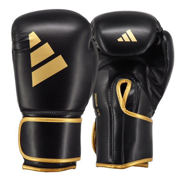 adidas Power 100 Training Gloves black/gold 12oz