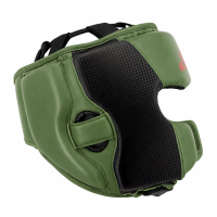 adidas Power 50 Head Gear orbit green/red M