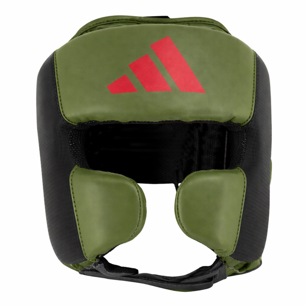 adidas Power 50 Head Gear orbit green/red XL