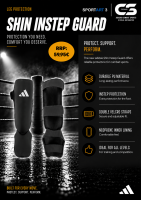 adidas Shin Instep Guard black/white