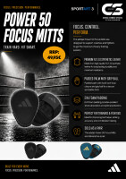 adidas Power 50 Focus Mitts black/black