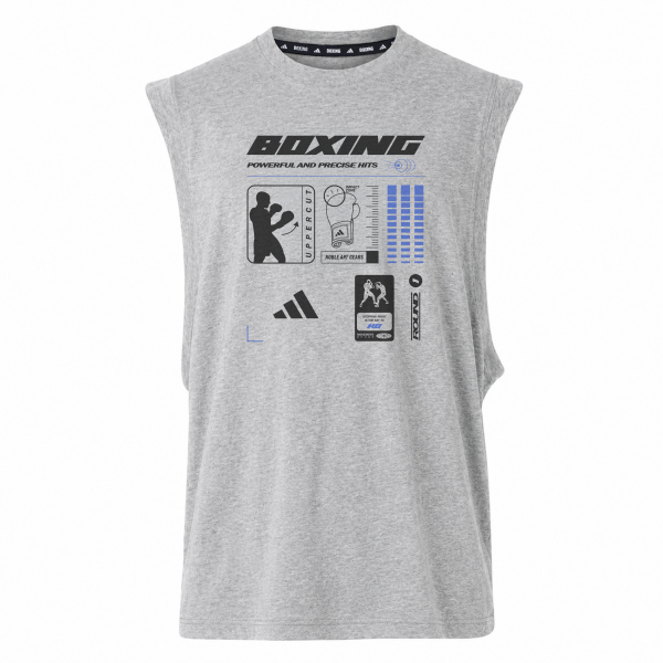 adidas Boxing Graphic Line SL T-Shirt grey
