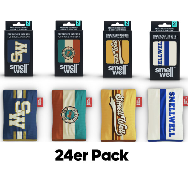 SmellWell Active Pack Ltd. Edition RETRO / 4 Designs