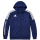 adidas Community Sports Jacket dark blue/white M