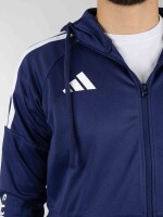 adidas Community Sports Jacket dark blue/white XL