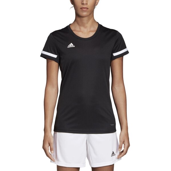 adidas T19 SS JERSEY W BLACK/WHITE XS