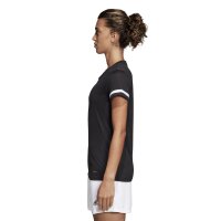 adidas T19 SS JERSEY W BLACK/WHITE XS