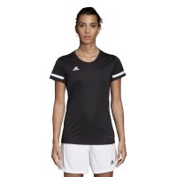 adidas T19 SS JERSEY W BLACK/WHITE XS