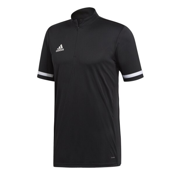 adidas T19 1/4 SHIRT M BLACK/WHITE XXL