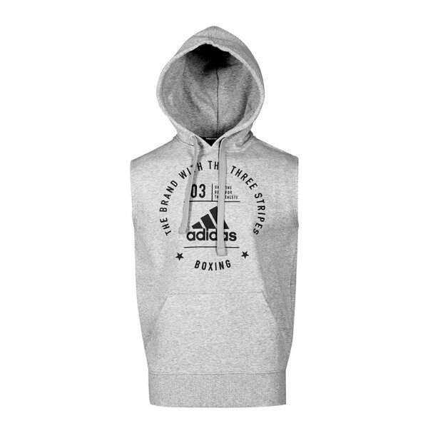 adidas Community Sleeveless Hoody BOXING grey/black S
